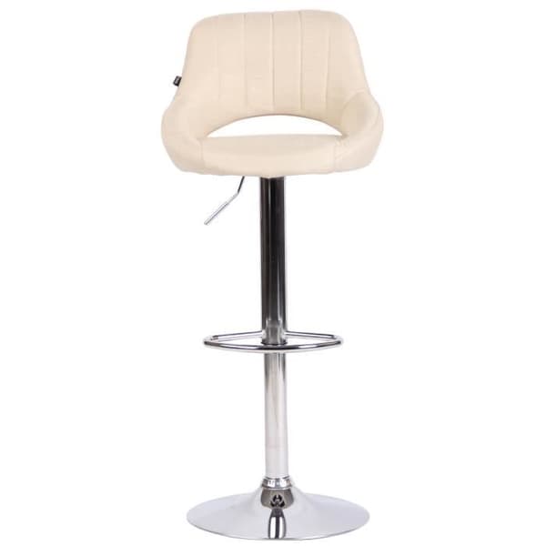 Barstol - CLP - Milet - Tyg - Justerbar i höjdled - Cream