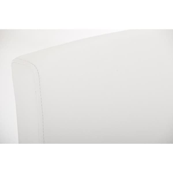 Set med 2 Paros barstolar i konstläder - CLP - Vit - Modernt - Design - Kök