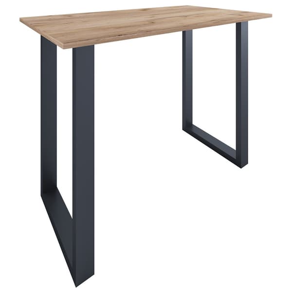 Xona barbord 140x80 ek dekor, svart.