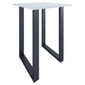 Miniatyrbillede 1 af 4: Xona barbord 80x80 hvid, sort.