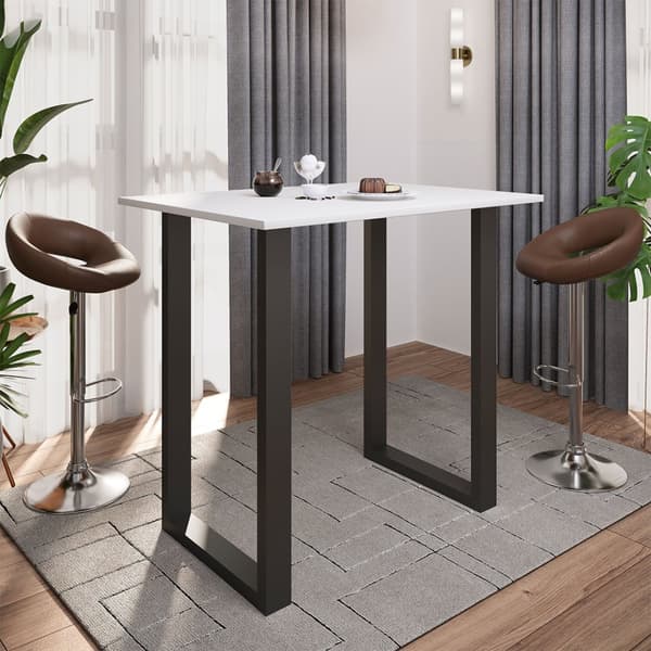 Xona barbord 110x80 vit, svart.