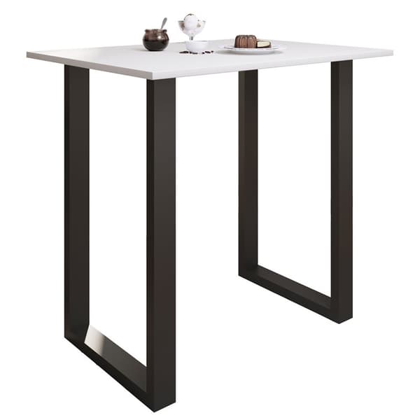 Xona barbord 110x80 vit, svart.