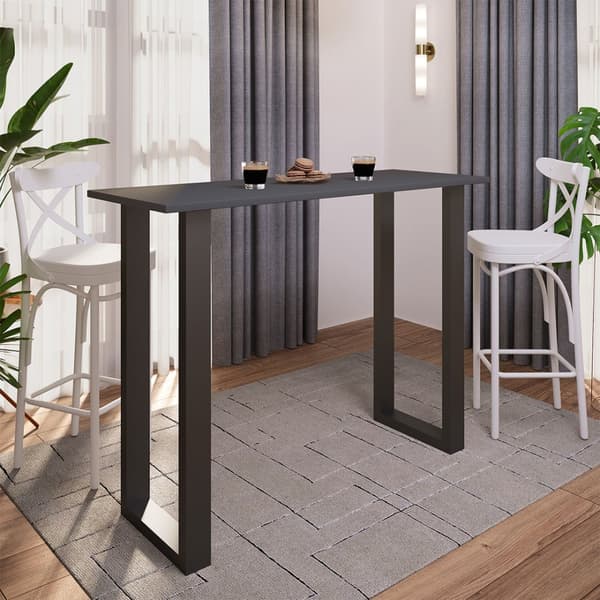 Xona barbord 140x50 antracit, svart.