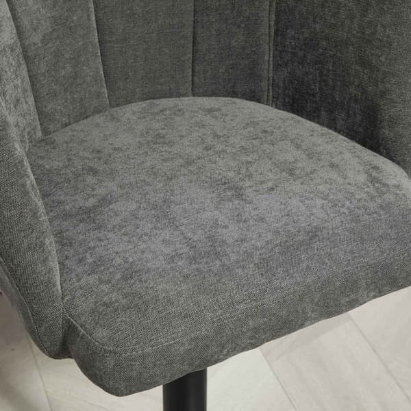 Rootz Barstole Sæt på 2 - Shell Back - Højdejusterbare stole - Komfortfodstøtte - 59 cm x 53 cm x 89-110cm