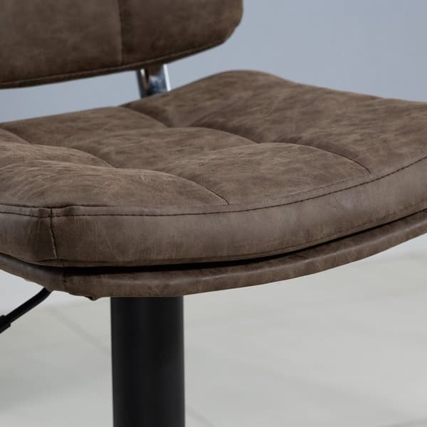 Rootz Sarja 2 vintage -palkkituolia - Korkeuden säädettävät kääntyvät jakkarat - pehmustetut vastatuolit - 41,5 W x 45d x 85-107H cm