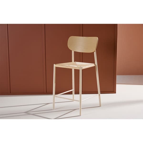 Polly barstol beige.