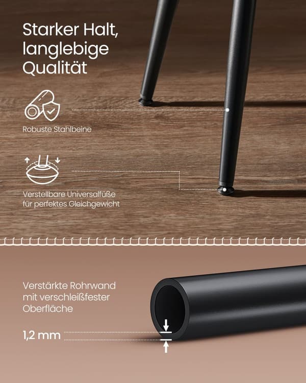 Barstol, EKHO Kollektion, Kunstlæder, 63 cm høj, Karamelbrun.