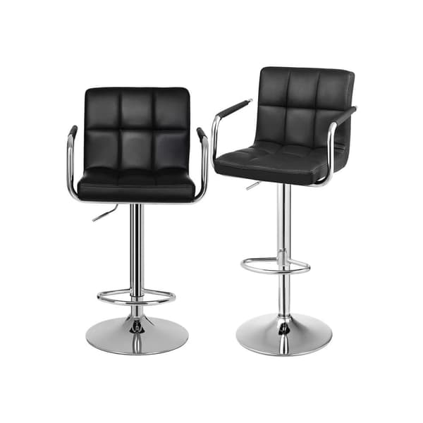 Barstol, Songmics, 54x48x53 cm, Svart