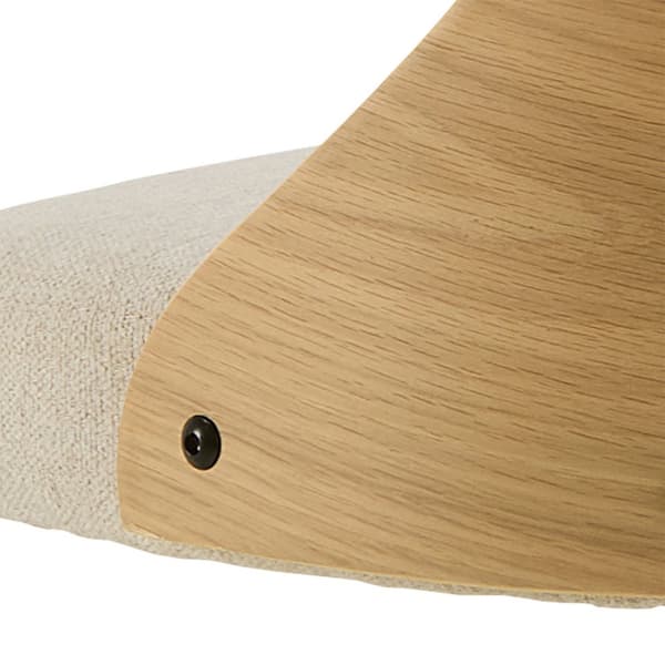 2 x Lucy barstol stoff beige.