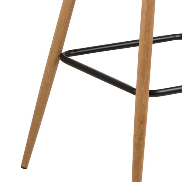 2 x Wilma barstol stoff grå.