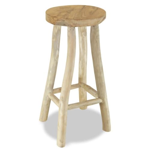 Barstol massiv teak