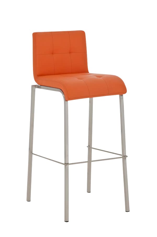 Barstol Avola läder E78 51 x 43 x 103 cm 8