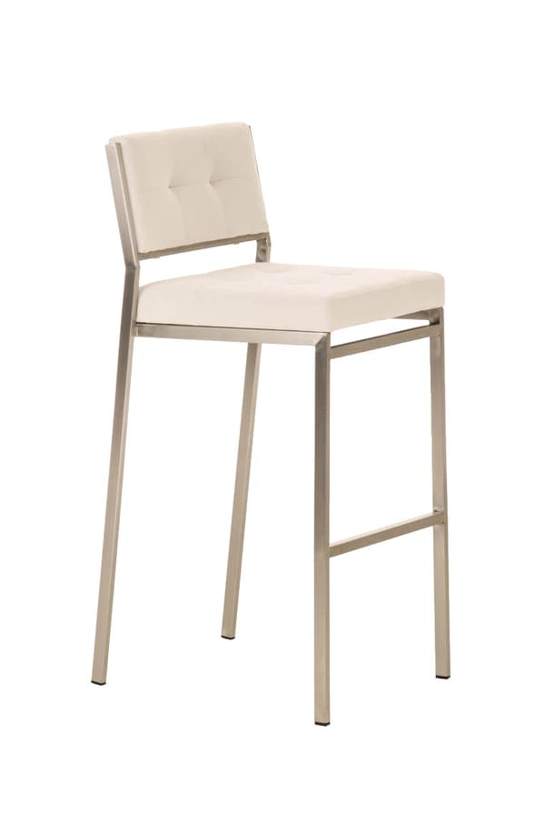 Barstol Capri E77 stof 48 x 41 x 101 cm