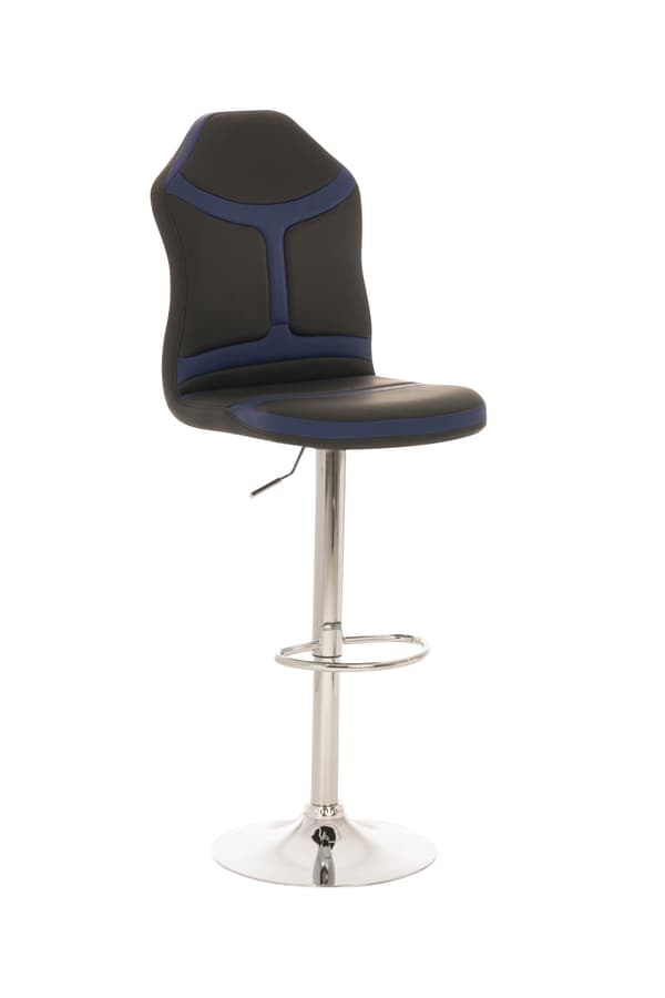Racing barstol Senna sort 53,5 x 44 x 111 cm