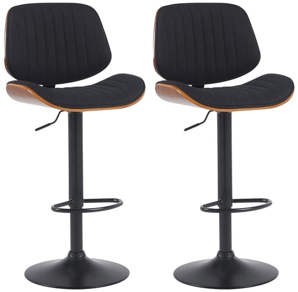 CLP Set med 2 barstolar Clawson tyg