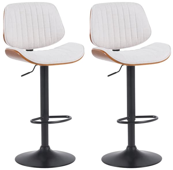 CLP Set med 2 barstolar Clawson tyg