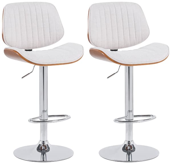 CLP Set med 2 barstolar Clawson tyg
