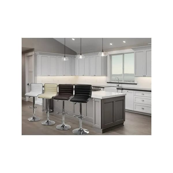 Estero beige Eco justerbar skammel