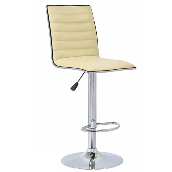 Estero beige Eco justerbar skammel