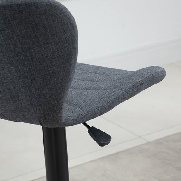 Rootz 2 -osainen asetettu palkkijakkara - Säädettävät jakkarat - Kääntötuolit - Ergonominen mukavuus - 47L x 51,5b x 89-109H cm