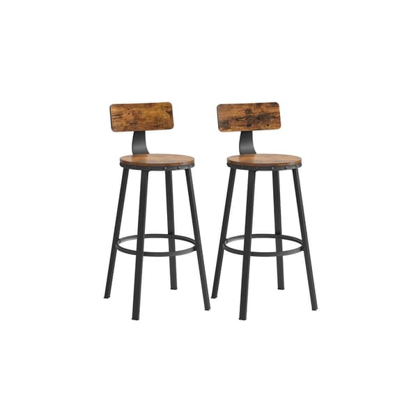 Industrielt design barstol sæt af 2