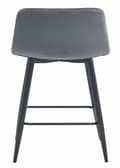 Miniatyrbild 4 av 5: MADAME MEUBLE | Barstol POZZA | Ergonomisk Design | Mörkgrå Sammet