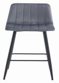 Miniatyrbild 2 av 5: MADAME MEUBLE | Barstol POZZA | Ergonomisk Design | Mörkgrå Sammet
