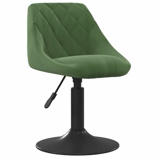 Barstol mörkgrön sammet
