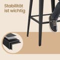 Pikkukuva 4 / 6: Baarituolit - 2 -sarja - selkänojalla