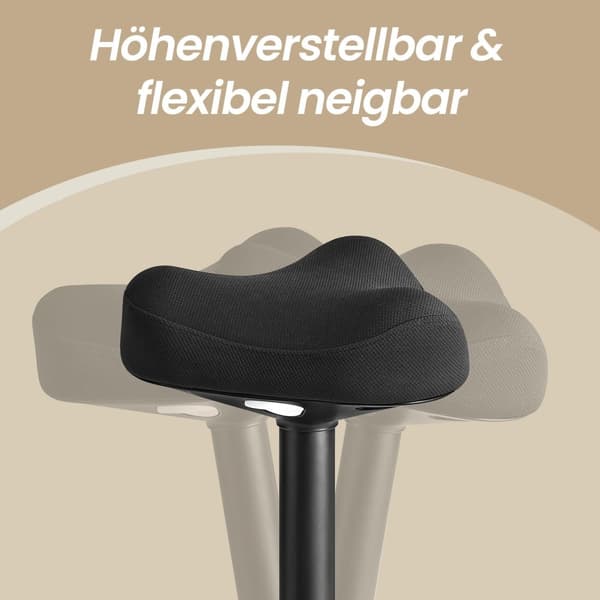 Afføring - 360 ° vipperbar - Stående