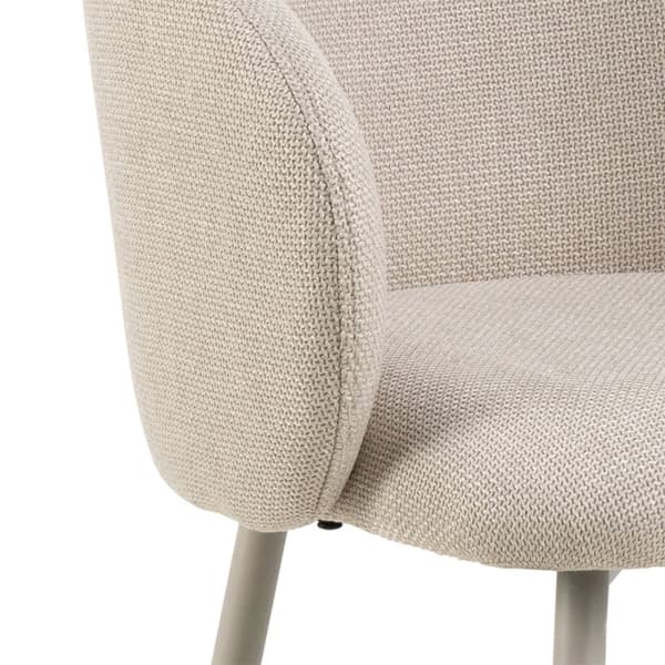 2 x Eleanor barstol stoff beige.