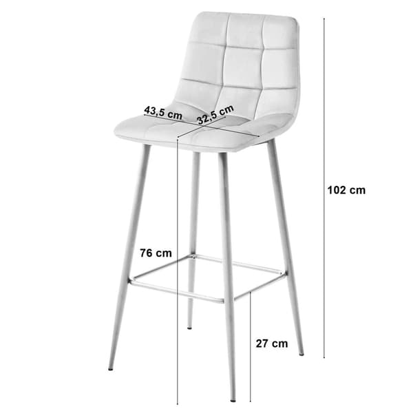 ARCETO pall - beige sammet / GULDfärgade ben x 3
