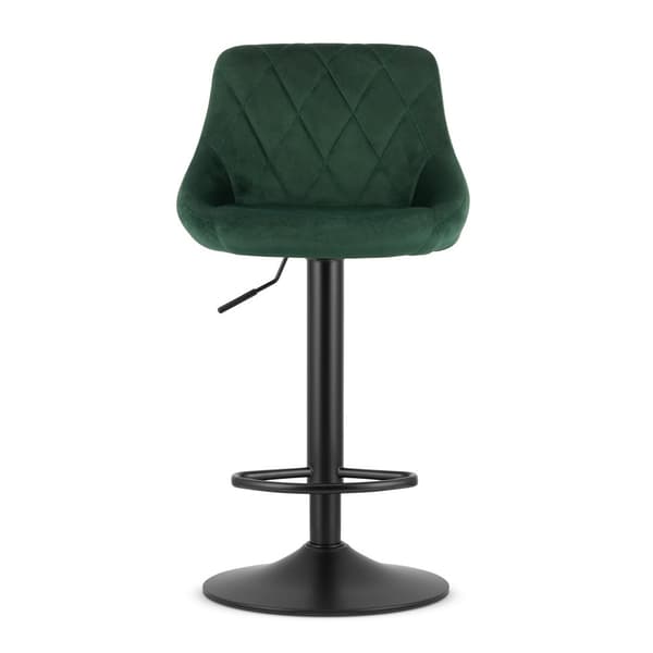 KAST pall - sammetsgrön / svart bas x 2