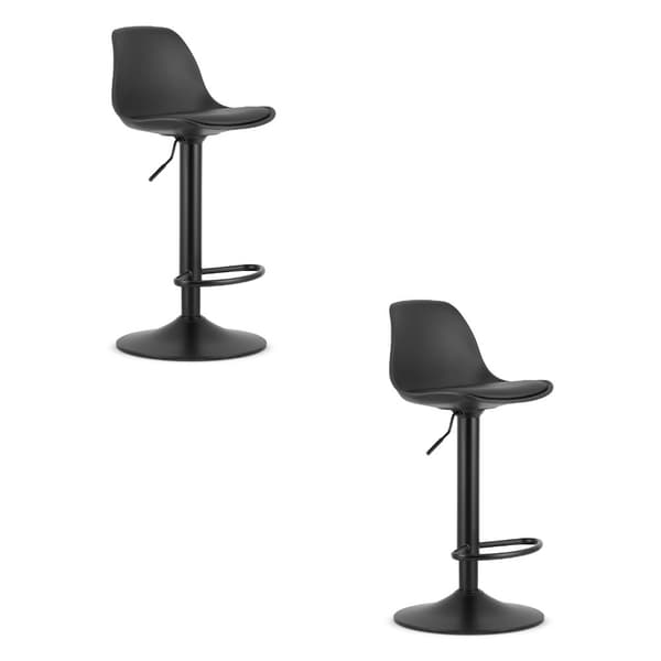 HOGA pall - svart / svart underrede x 2