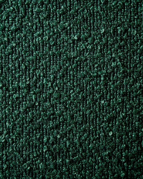 Sett med 2 Barstoler Grøne Svingbare Seter i Boucle Metall Svart Ramme Wienerflette Ryggstøtte Retro Seating