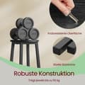 Miniatyrbillede 3 af 5: ROOTZ 2 SET BAR AFTOOLS - Søjstole - Køkkenstole - Holdbar metalramme - 32 cm D x 65 cm H