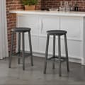Miniatyrbillede 2 af 5: ROOTZ 2 SET BAR AFTOOLS - Søjstole - Køkkenstole - Holdbar metalramme - 32 cm D x 65 cm H