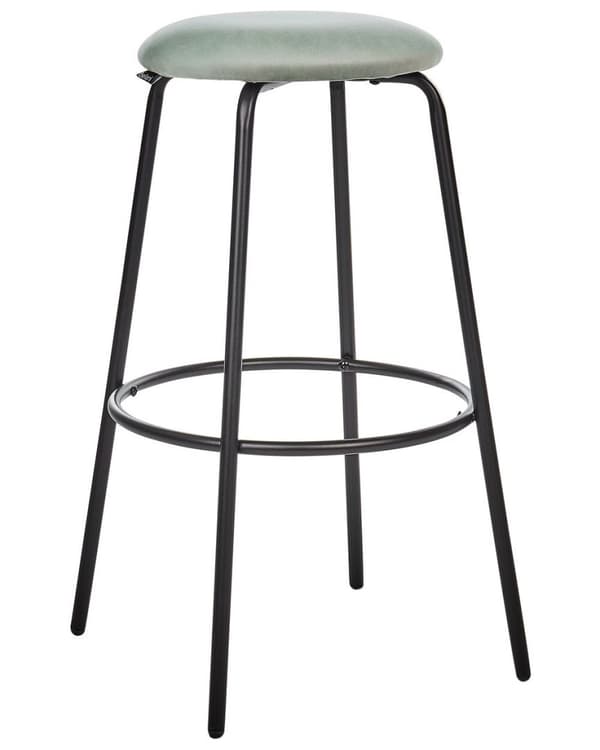 Set med 2 barstolar MORTON Velour Mint Lumarko!