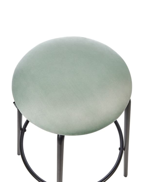 Set med 2 barstolar MORTON Velour Mint Lumarko!