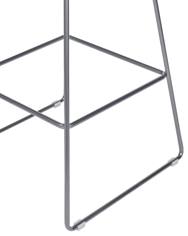 Barstolar i metall, set om 2, silver, FREDONIA, Lumarko!