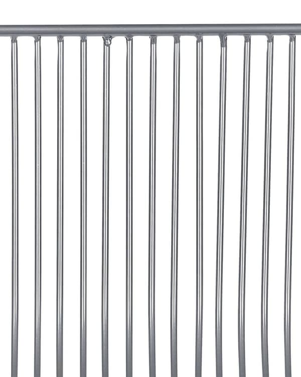 Barstolar i metall, set om 2, silver, FREDONIA, Lumarko!