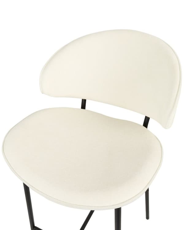 Set med 2 KIANA barstolar Cream Lumarko!