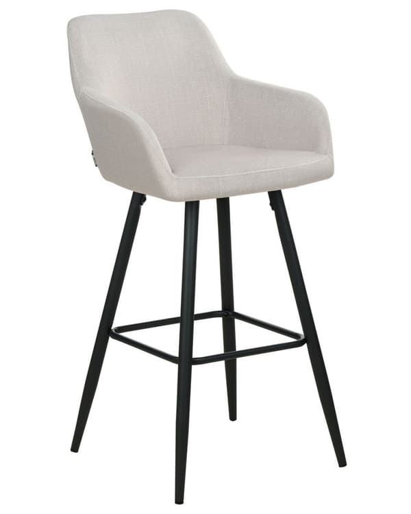 2 CASMALIA samettisen beige-harmaa baarituolin setti Lumarko!