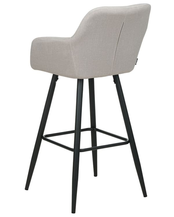 2 CASMALIA samettisen beige-harmaa baarituolin setti Lumarko!