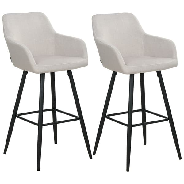 2 CASMALIA samettisen beige-harmaa baarituolin setti Lumarko!