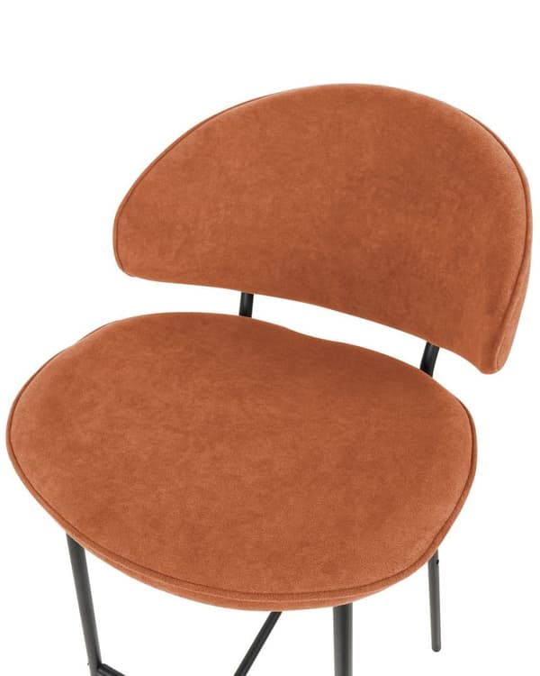 Set med 2 KIANA barstolar Orange Lumarko!