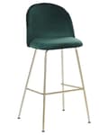 Miniatyrbild 3 av 9: Set med 2 ARCOLA barstolar Emerald Velvet Lumarko!