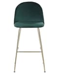 Miniatyrbild 4 av 9: Set med 2 ARCOLA barstolar Emerald Velvet Lumarko!