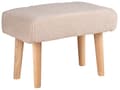 Miniatyrbillede 3 af 9: Beige boucle skammel TAKOMA Lumarko!