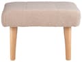 Miniatyrbillede 4 af 9: Beige boucle skammel TAKOMA Lumarko!